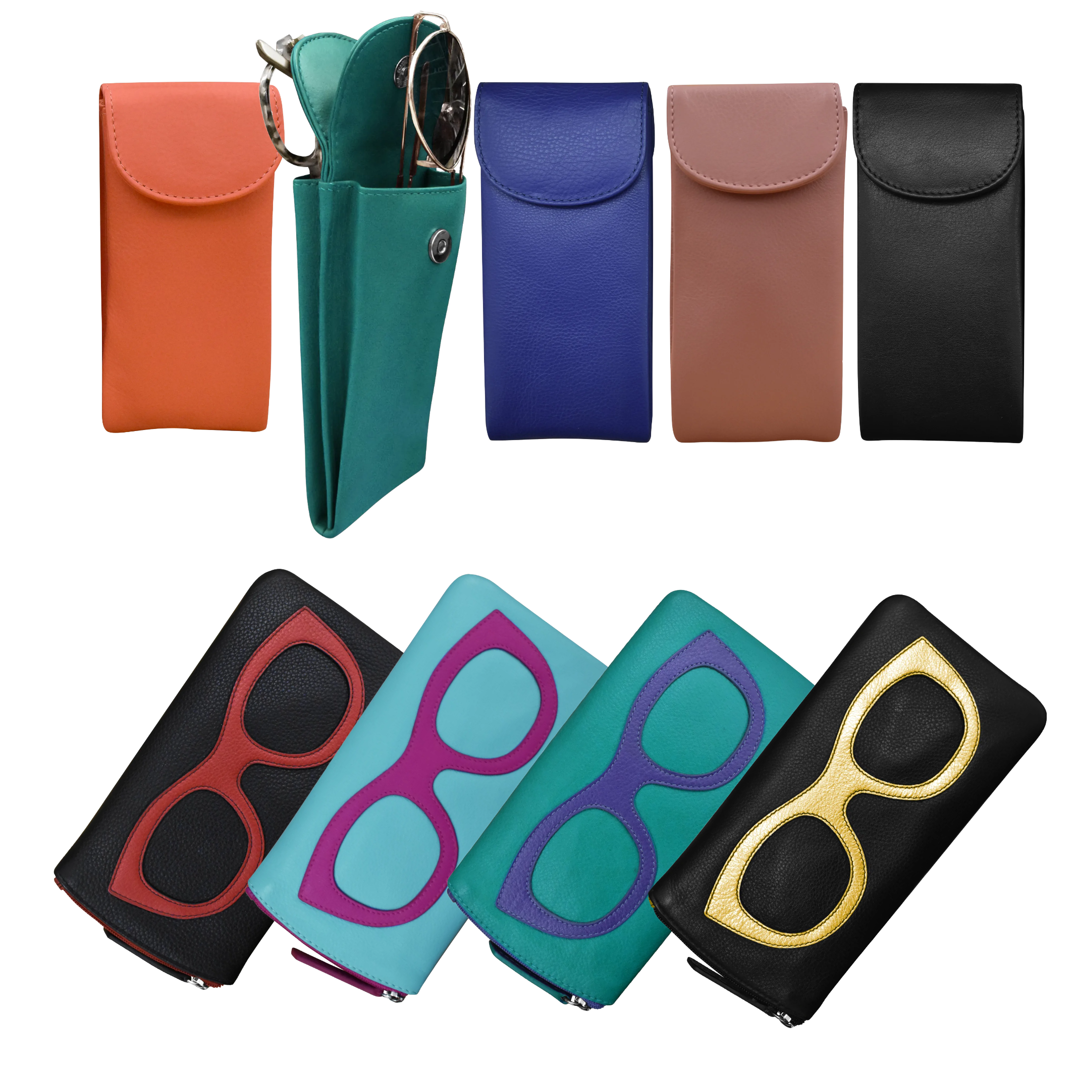 Leather Eyeglass Cases