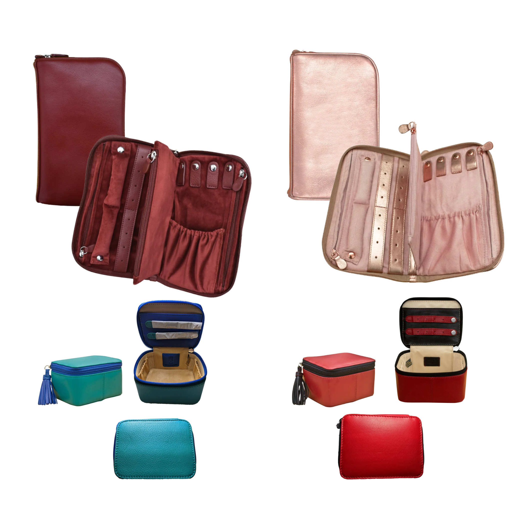 Leather Jewelry Organizers