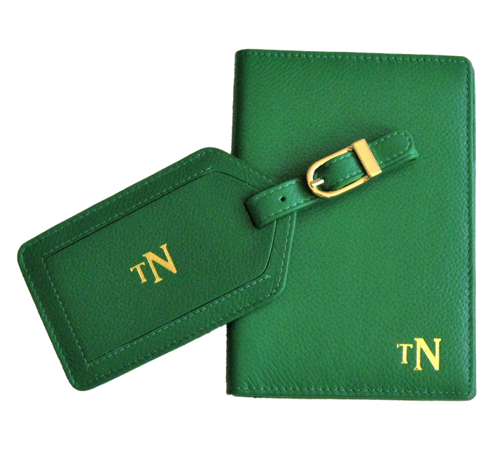 Passport Holder-Leather, customizable