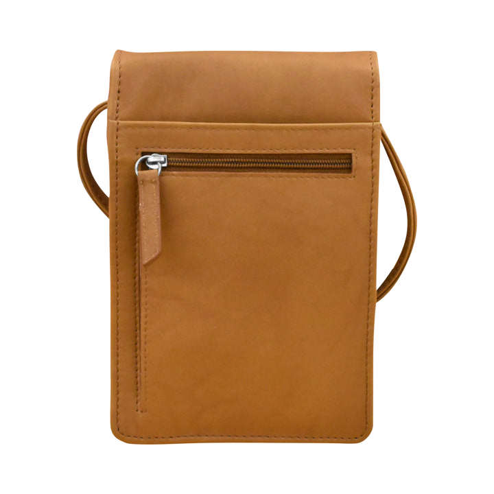 Personalized Crossbody Leather Travel Organizer