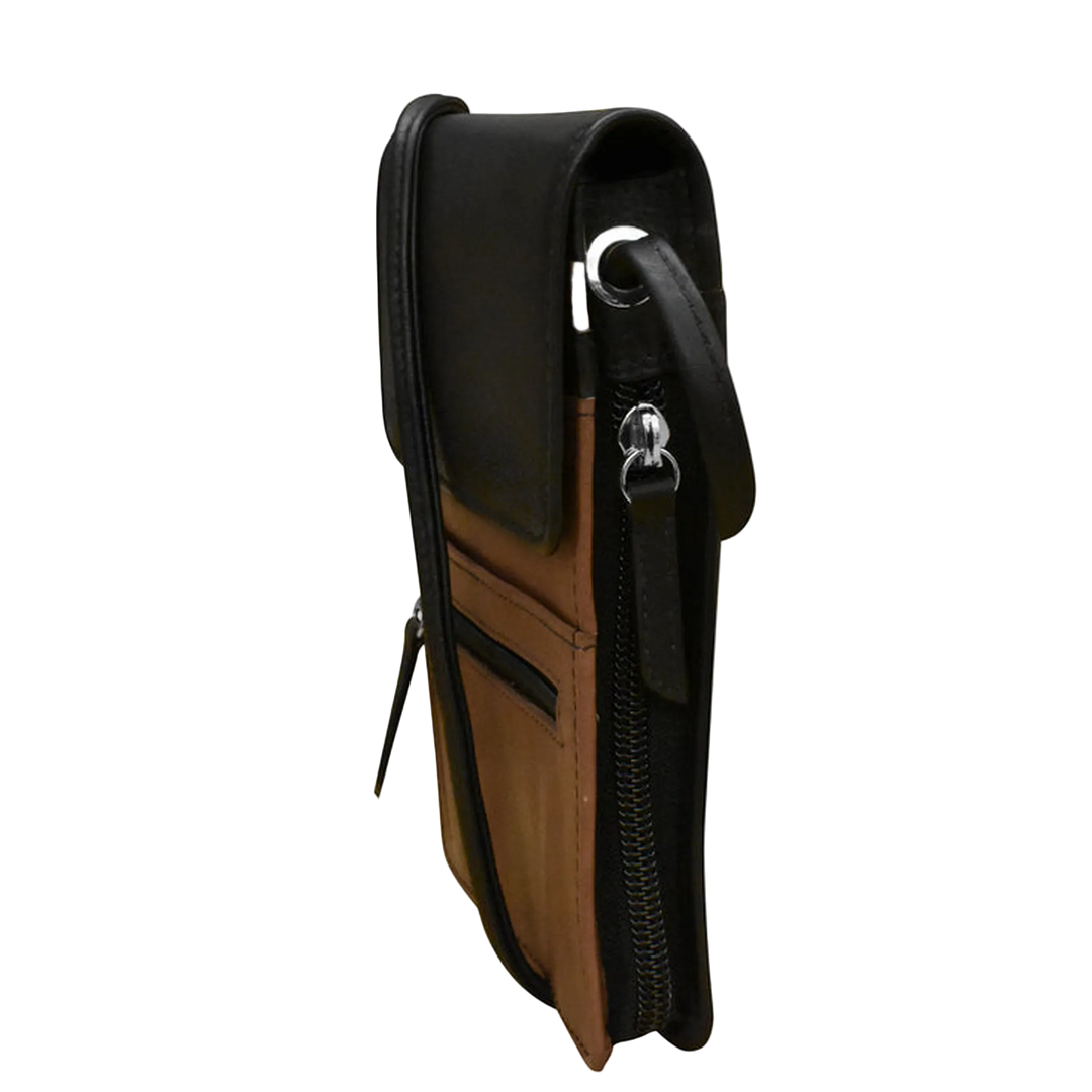 Side view with zips
