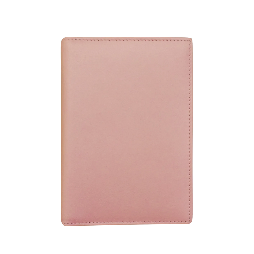 Personalized Leather Passport Holder with RFID Protection