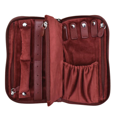 Leather Jewelry Travel Cases
