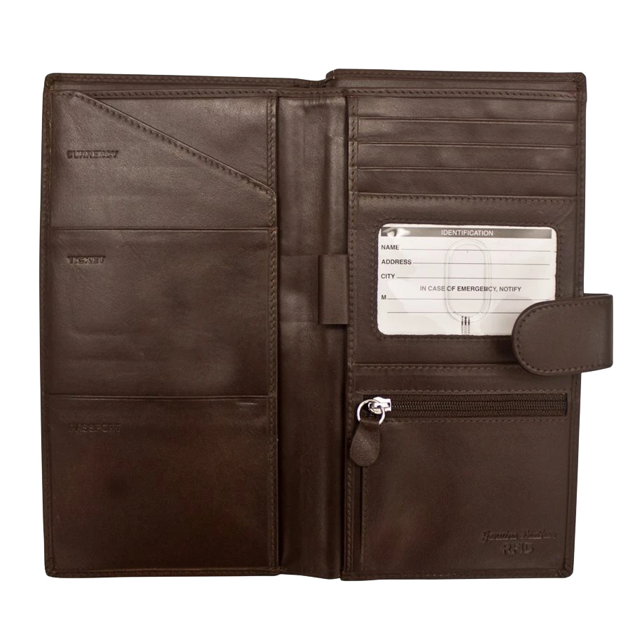 Leather Travel Wallet