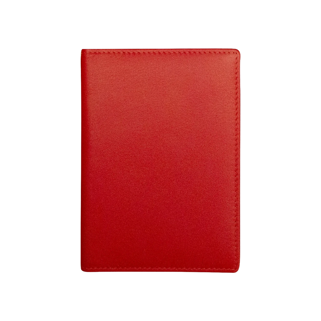 Cherry Red passport cover, closed