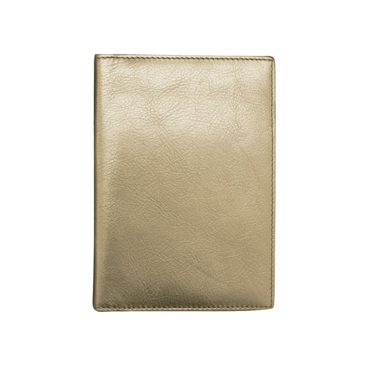 Light Gold passport cover, closed