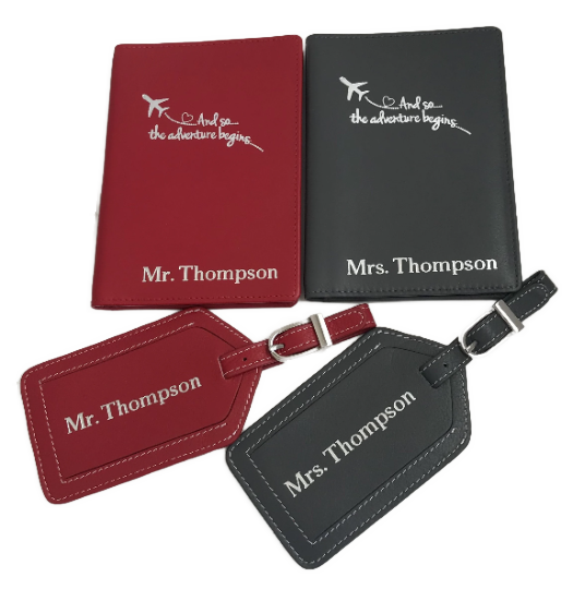 Passport Holder-Leather, customizable