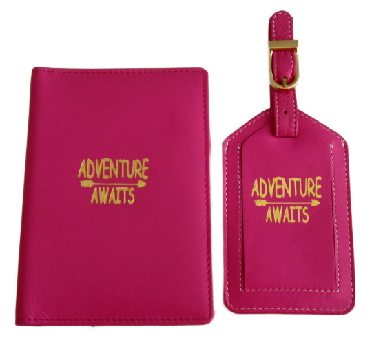 Passport Holder-Leather, customizable