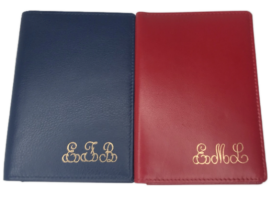 Passport Holder-Leather, customizable