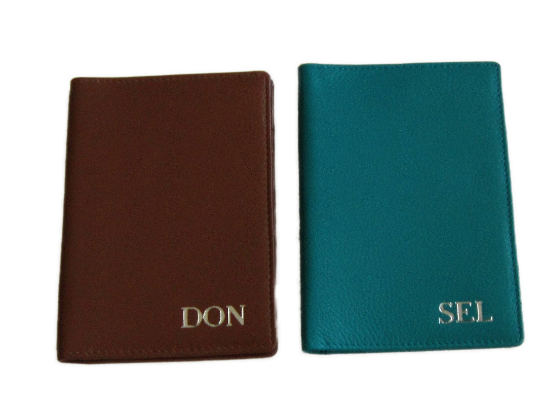 Passport Holder-Leather, customizable